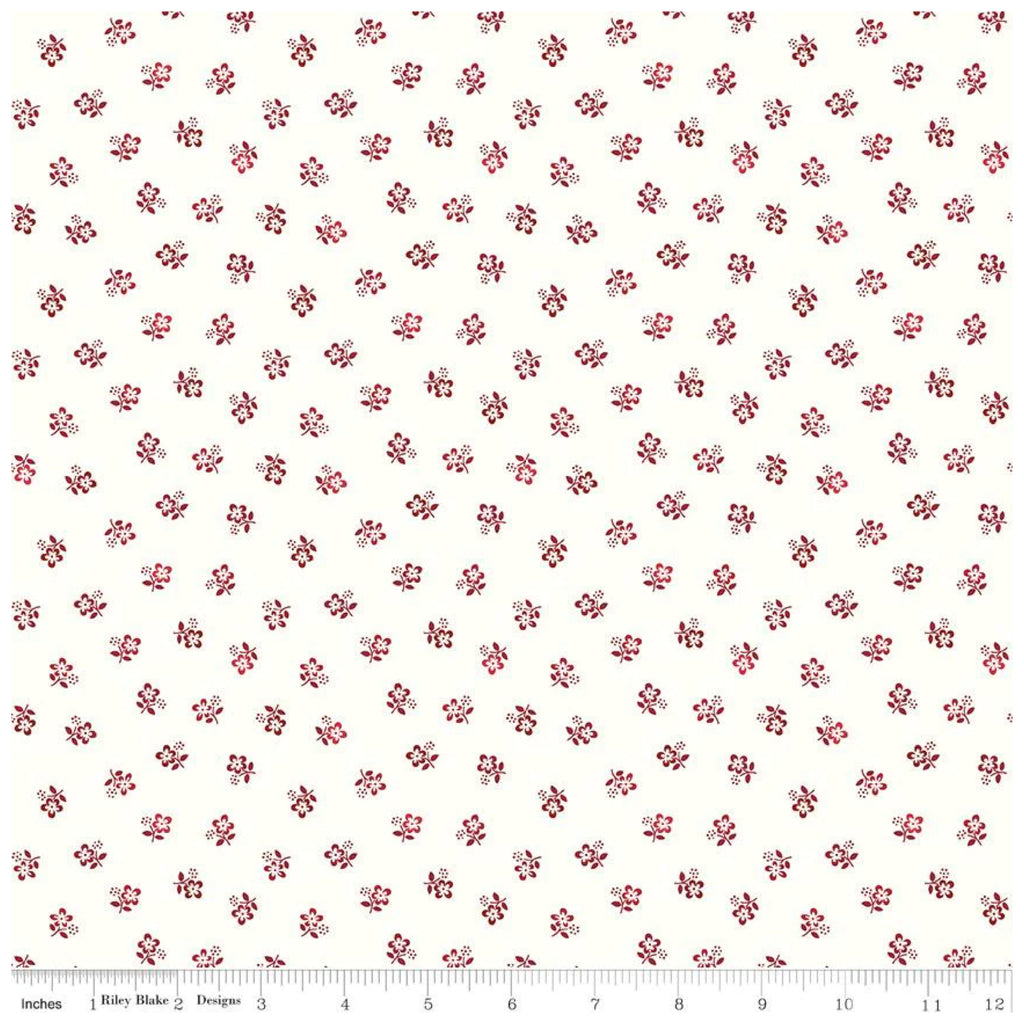 Red Hot Posey Cream C11690.Priced per 25cm