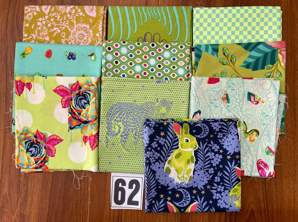 Tula Pink Fat Quarter Bundle - 10 Metric Fat Quarters 62