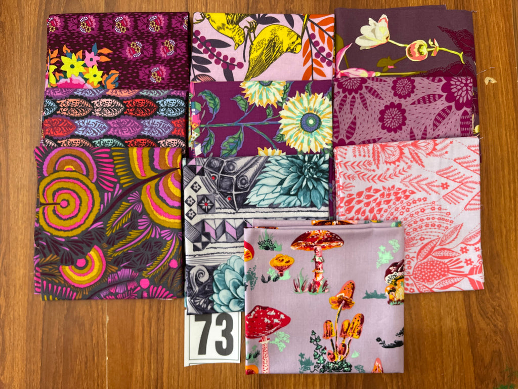 Anna Maria Horner & Consevatory Fat Quarter Bundle - 10 Metric Fat Quarters 73