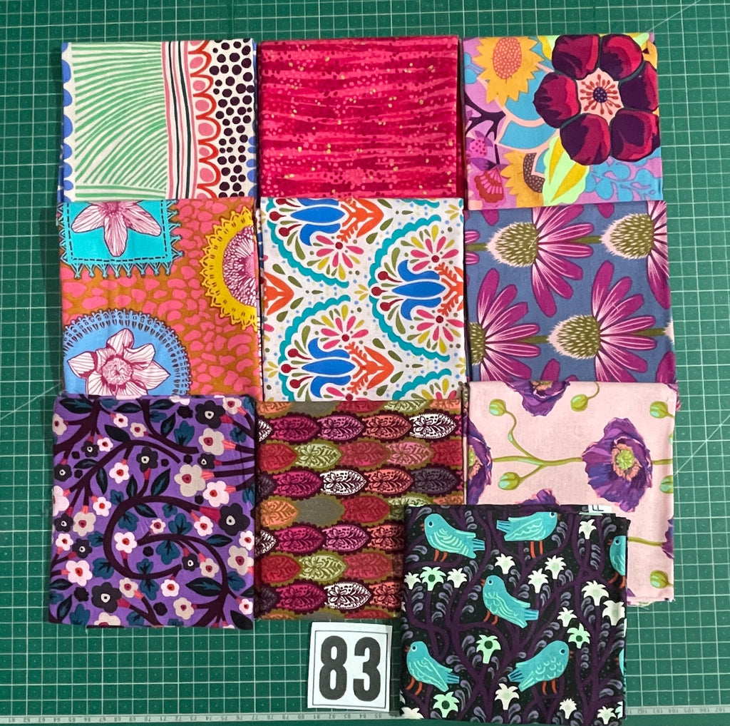 Anna Maria Horner & Consevatory Fat Quarter Bundle - 10 Metric Fat Quarters 83