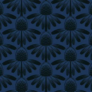 Indelible AMT1001-86L Coneflower NIGHT by Anna Maria Priced per 25 Cm.