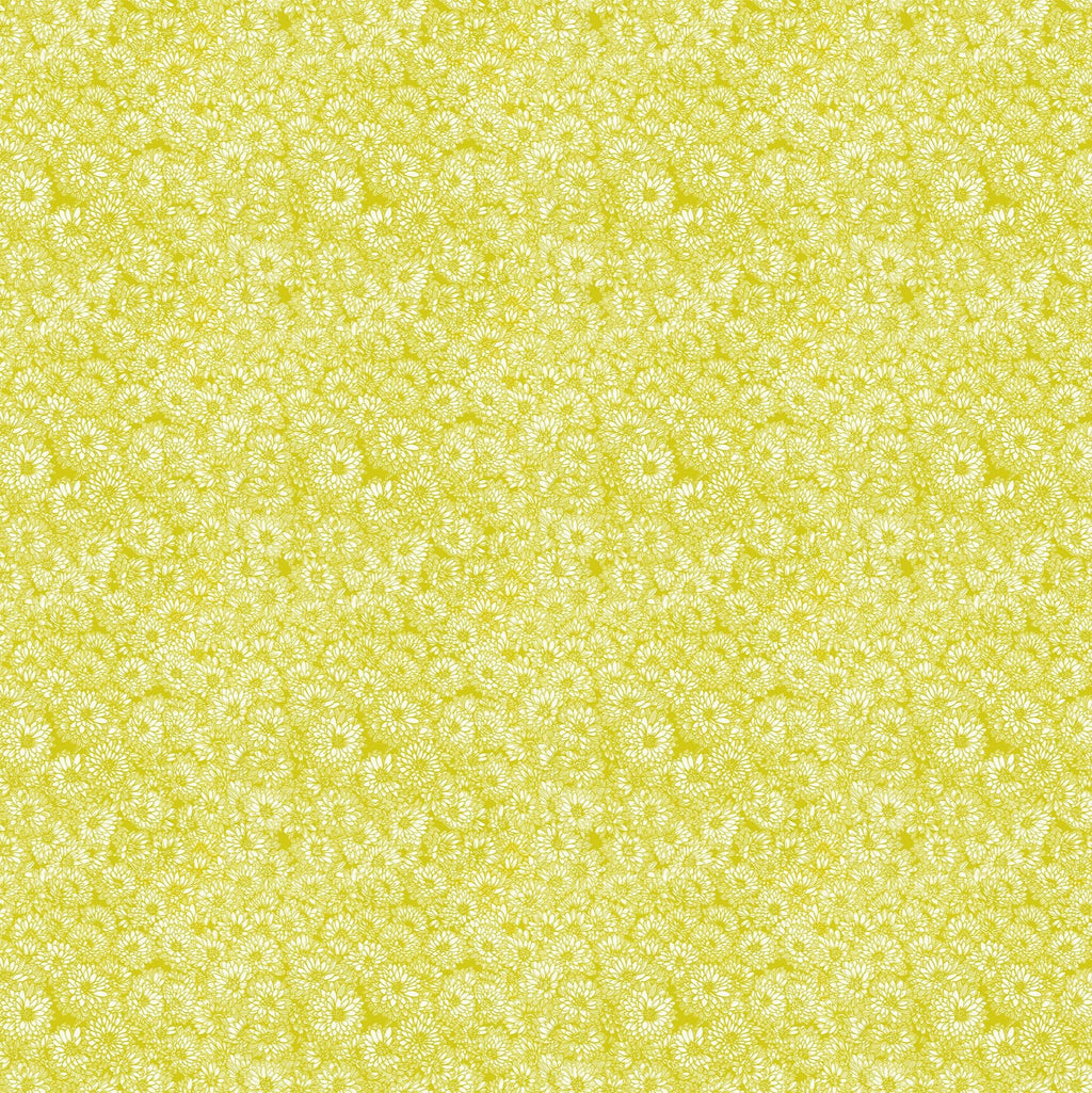 Indelible AMT1002-52C Mums GOLDEN by Anna Maria Priced per 25 Cm.