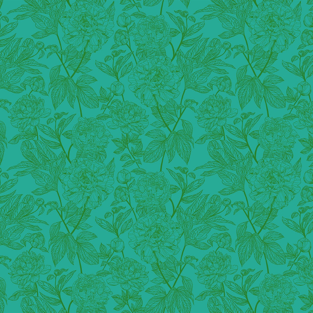 Indelible AMT1003-78C Peony JADE by Anna Maria Priced per 25 Cm.