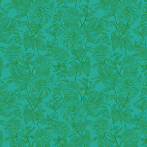 Indelible AMT1003-78C Peony JADE by Anna Maria Priced per 25 Cm.