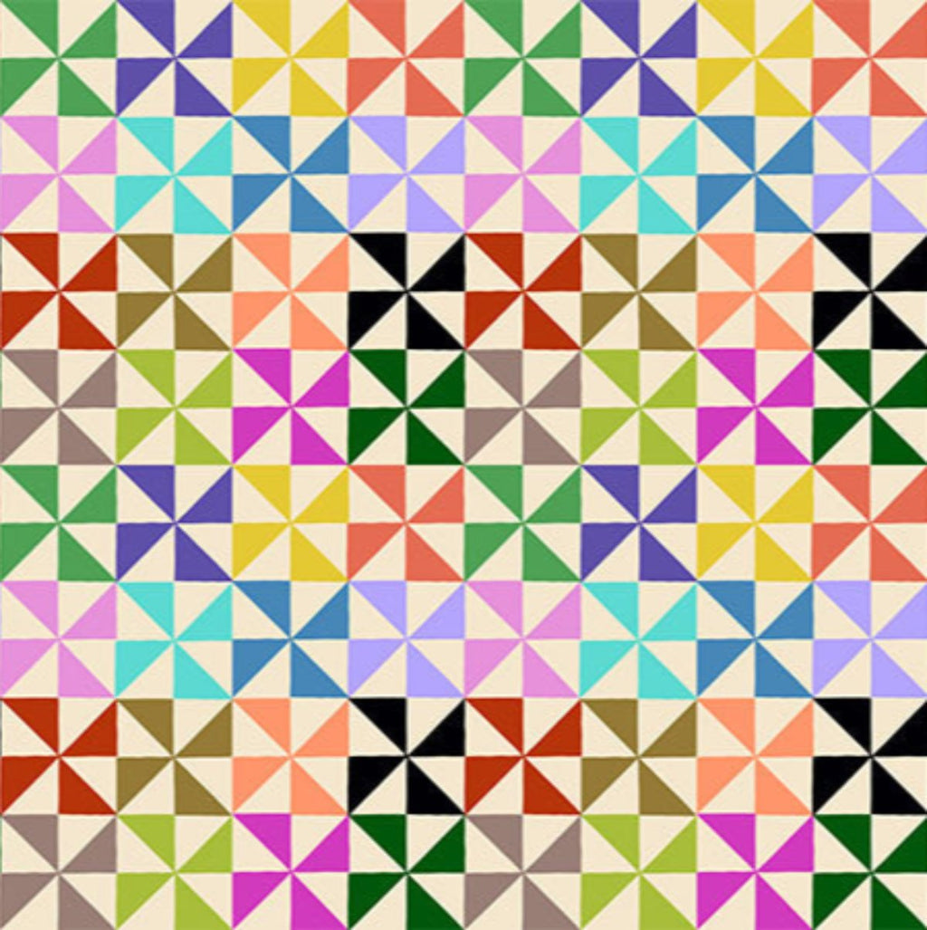 Piecework AMT113-10C Pinwheel CLASSIC by Anna Maria Priced per 25 Cm.