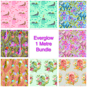 *#Everglow designed by Tula Pink 1 Metre Bundle