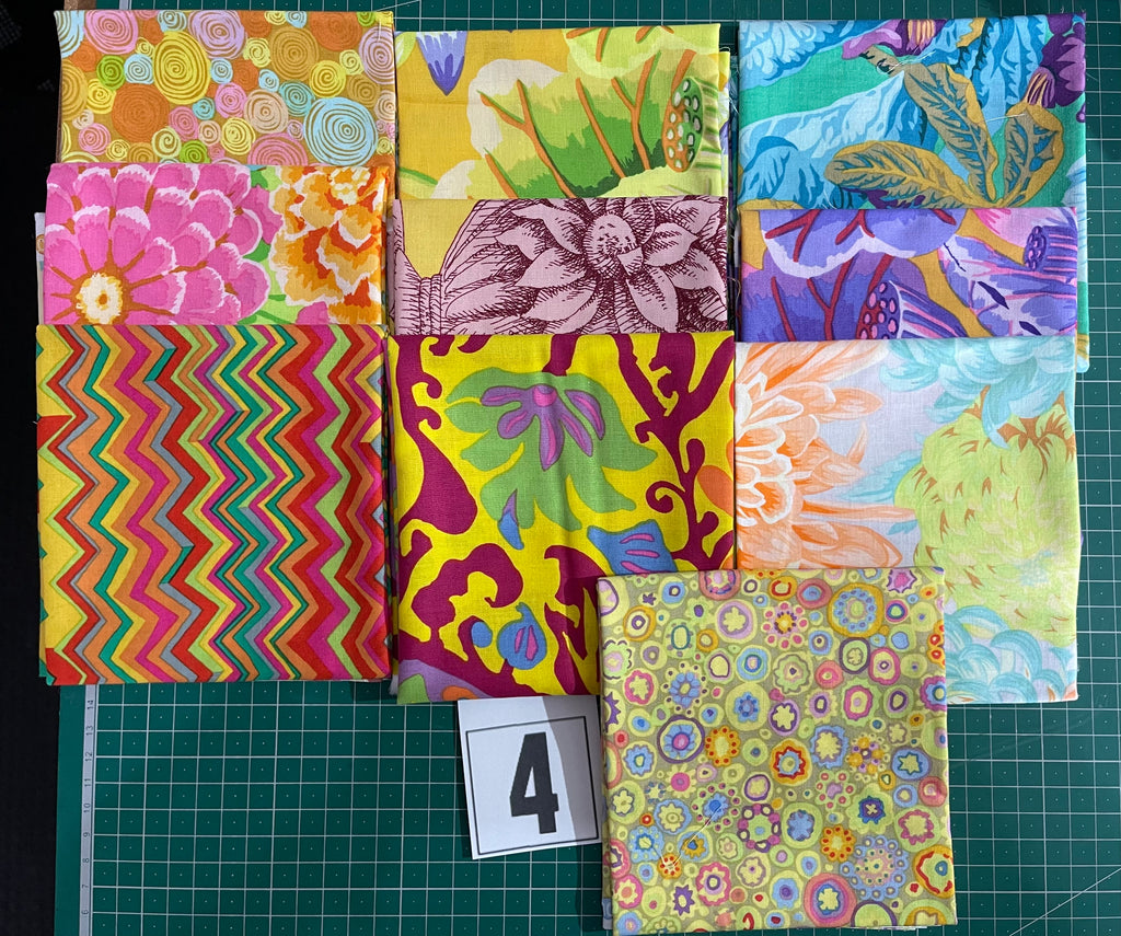 Kaffe Fassett Collective Collection Fat Quarter Bundle - 10 Metric Fat Quarters 4
