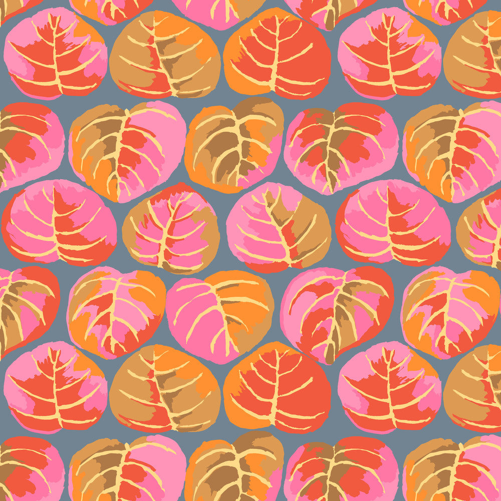 KFC Palm Leaves PINK PWGP208 Feb 2025 Priced per 25cm