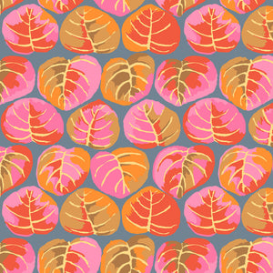 KFC Palm Leaves PINK PWGP208 Feb 2025  Priced per 25cm