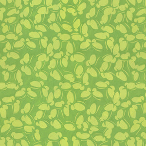 COTTAGE GARDEN Dancing Butterflies GREEN PWSL135 by Philip Jacobs.Priced per 25cm