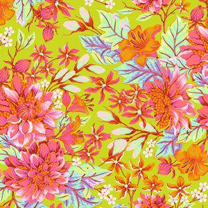 **Untamed by Tula Pink QBTP017.LUNAR Hello Dahlia WIDEBACK  Priced per 50 cm