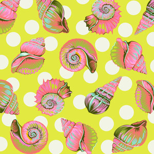 *Pre Order Floral Reef Backing Fabric - Big Shelly QBTP021.SEAGRASS.Priced per 50 Cm. Due June 2026 (Copy)