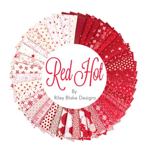 *#Red Hot FQ Bundle 42pcs