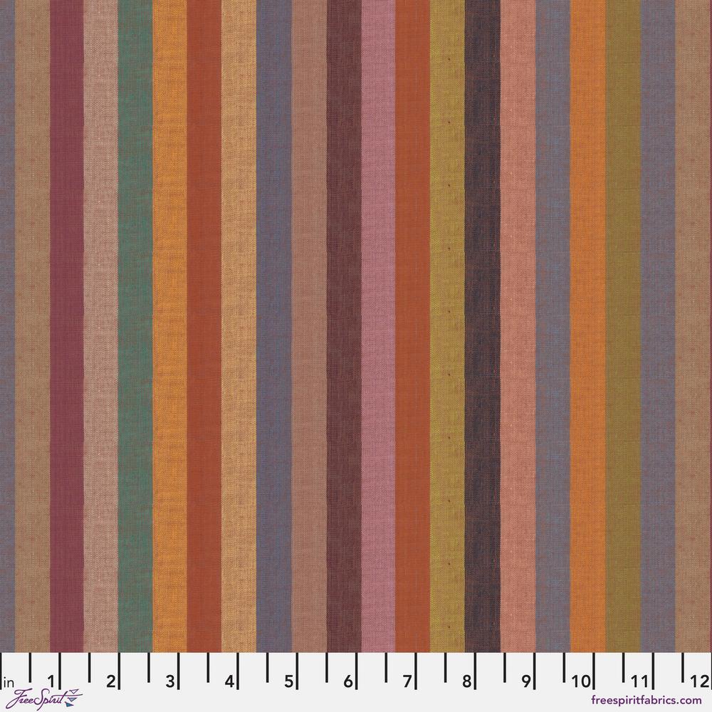Kaffe Fassett WOVEN STRIPES WSGP003.DUSKY Broad Stripe.Priced per 25cm