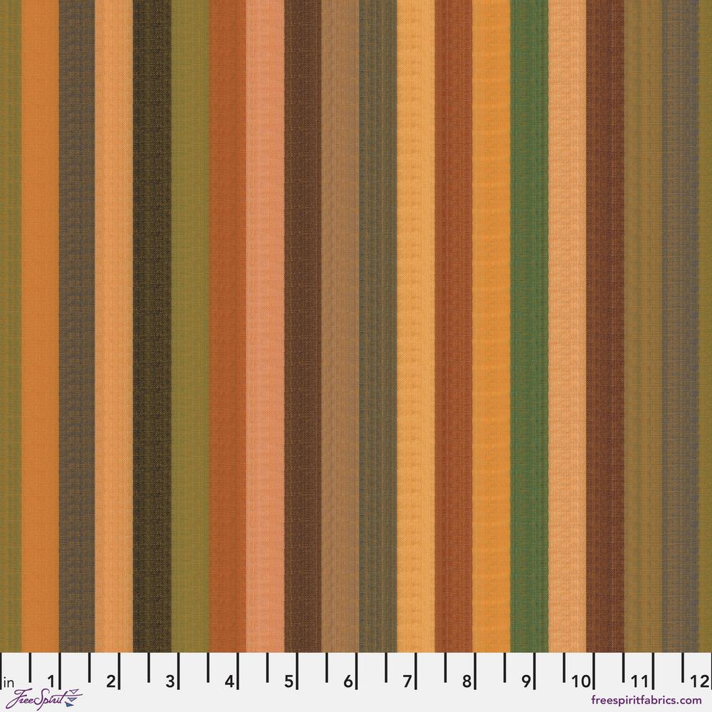 Kaffe Fassett WOVEN STRIPES WSGP003.GOLD Broad Stripe.Priced per 25cm