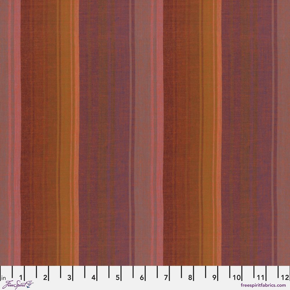 Kaffe Fassett WOVEN STRIPES WSGP004.WARM Exotic Stripe.Priced per 25cm