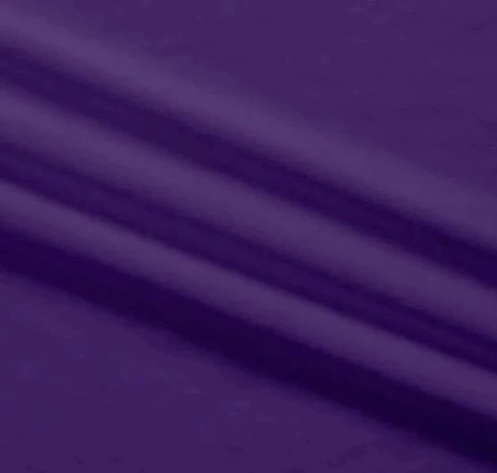 Solid Silky Minky Smooth BRIGHT PURPLE 90".Priced per 50cm