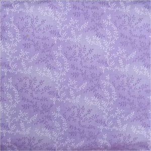 *Lavender Leafy Vine #402  108" / 270cm Wideback.Priced per 50 cm.