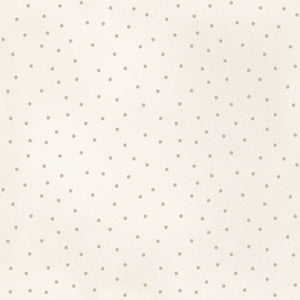 MayWood Studio Beautiful Basics 8119EA Scattered Dots NATURAL/TAUPE.Priced per 25 Cm.