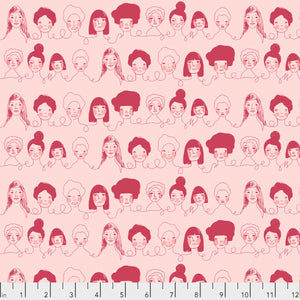 Long Distance by Courtney Cerutti Penpals LATTE.Priced per 25cm