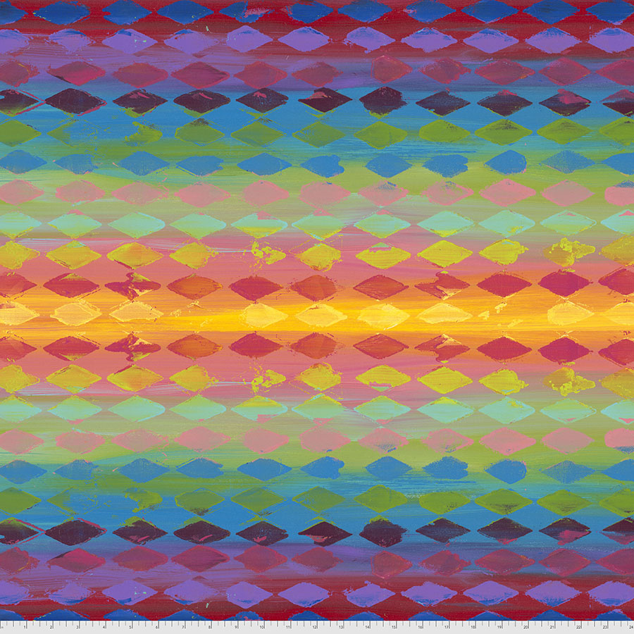 PIZZAZZ by Sue Penn PWSP020 Harlequin MULTI.Priced per 25cm