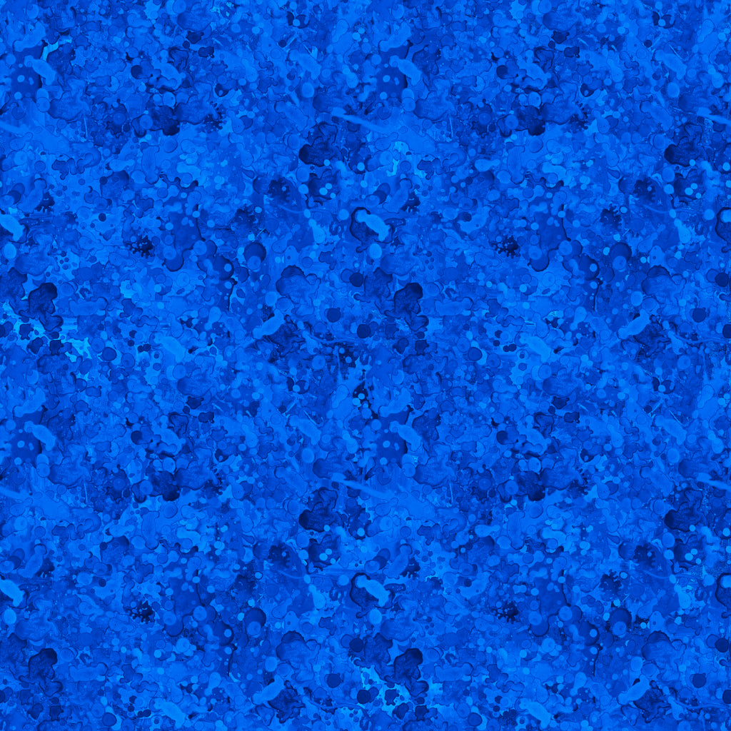 HAPPY BLOOMS by Sue Penn PWSP053.ROYAL DROPLETS.Priced per 25cm.