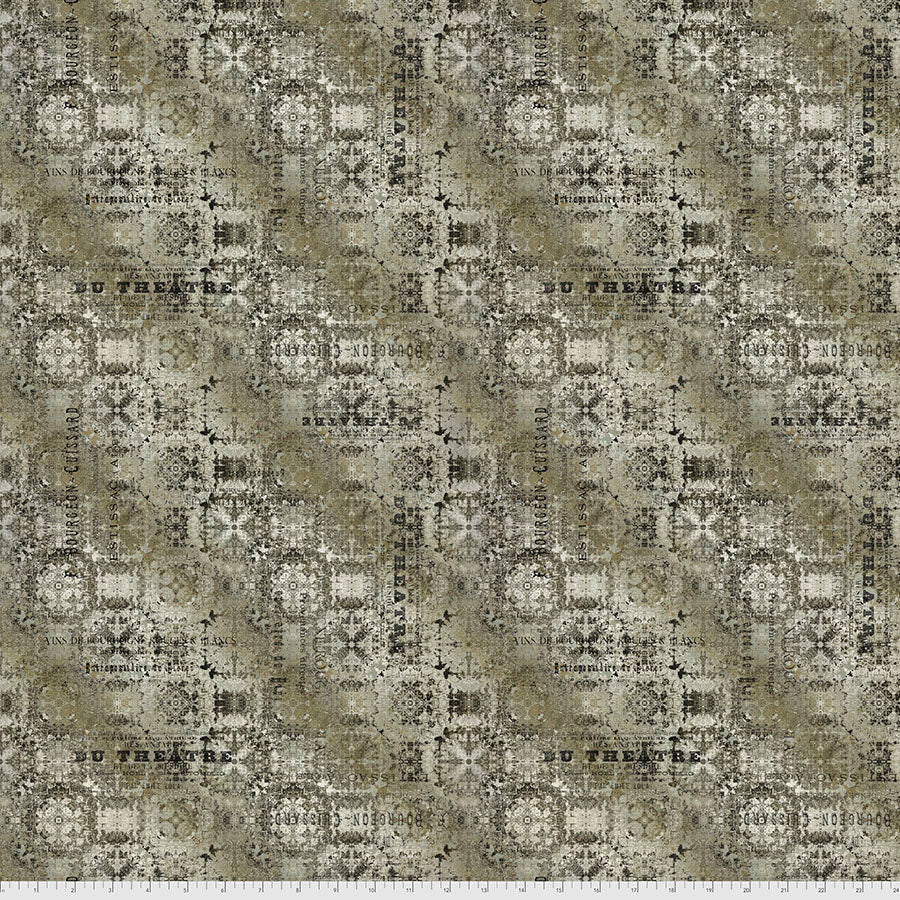 Abandoned 2 - Du Theater NEUTRAL by Tim Holtz PWTH139.Priced per 25cm.