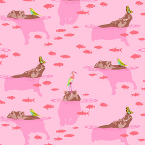 Everglow My Hippos Don't Lie NOVA PWTP.204.Priced per 25cm TULA PINK