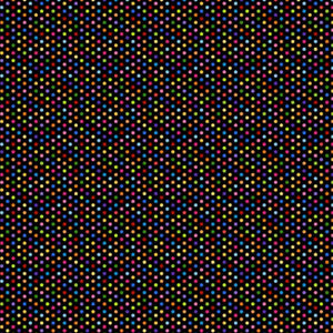 Northcott Color Play 24912 99 Black Small Multi Size Dots.Priced per 25cm.