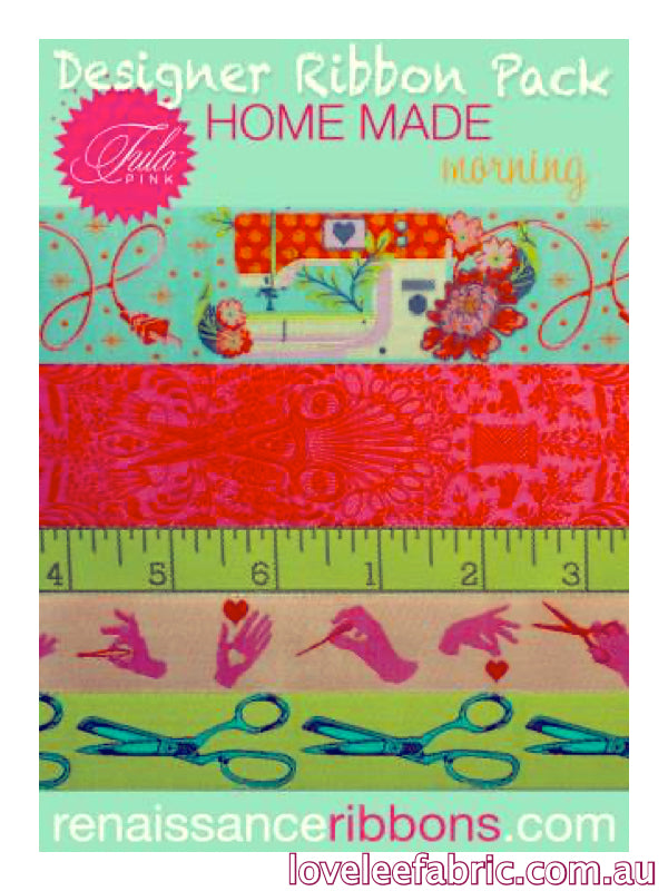 Renaissance Ribbon Pack Home Made by Tula Pink - Morning