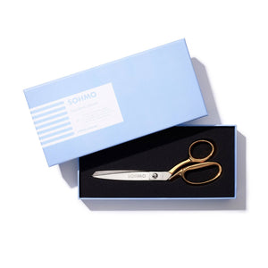SOHMO - Tailoring Shears - 8" - Gold Scissors