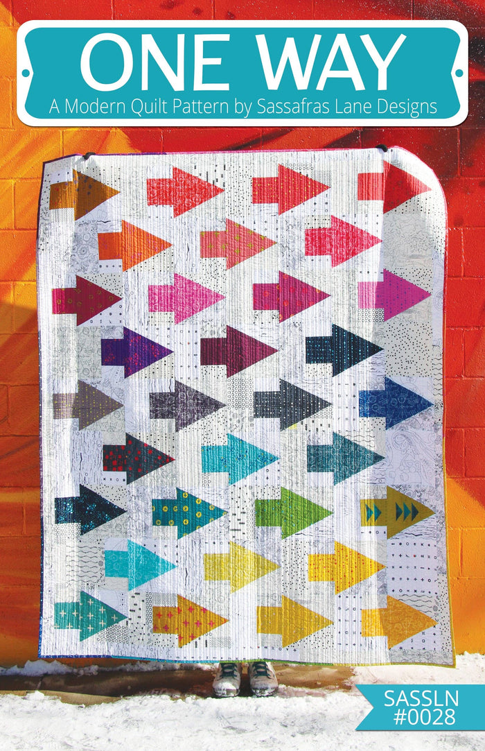 One Way Quilt Pattern: Paper Pattern