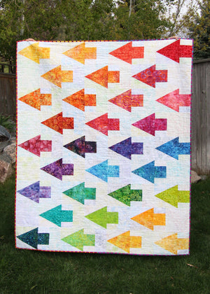 One Way Quilt Pattern: Paper Pattern