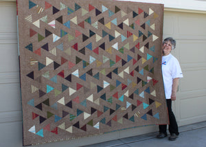 Lombard Street Quilt Pattern: Paper Pattern