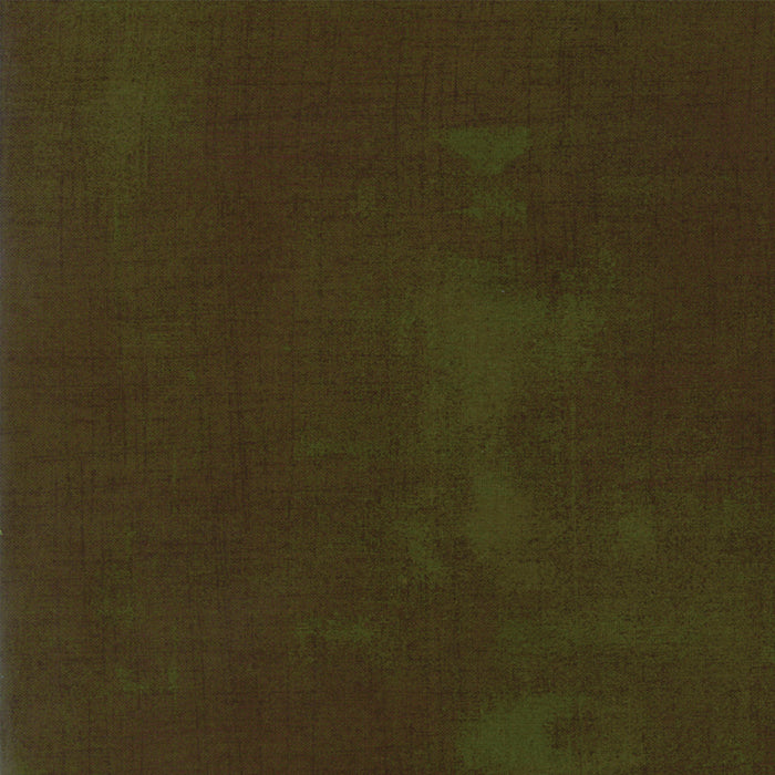 Grunge Green brown color swatch