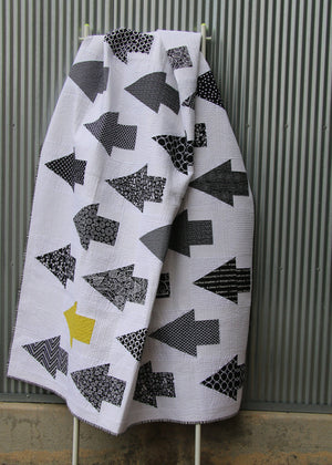 One Way Quilt Pattern: Paper Pattern