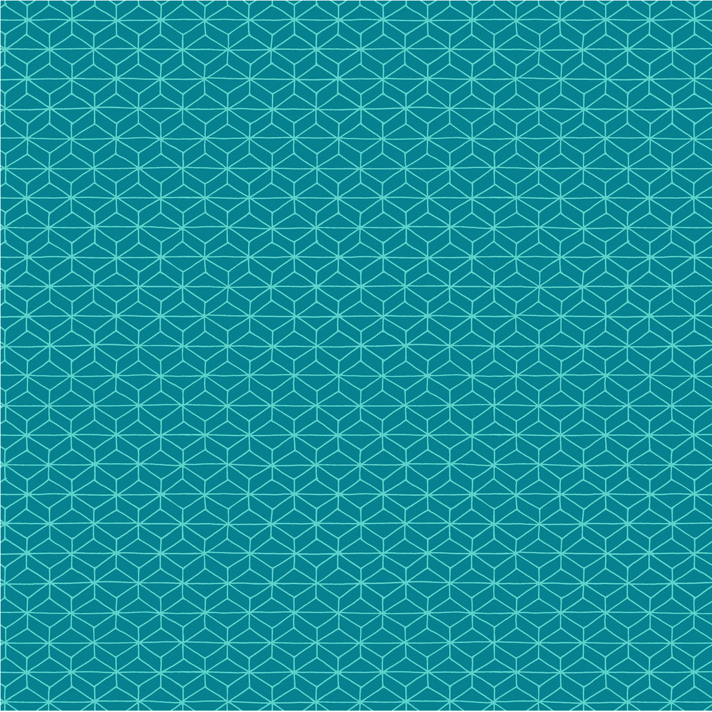 Windham Foundation 2 Cotton Conundrum 54643-22 Turquoise.Priced per 25 Cm.