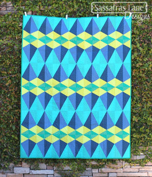 Euclid Avenue Quilt Pattern: Paper Pattern