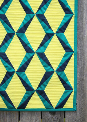 Quadrant Court Quilt Pattern: Paper Pattern