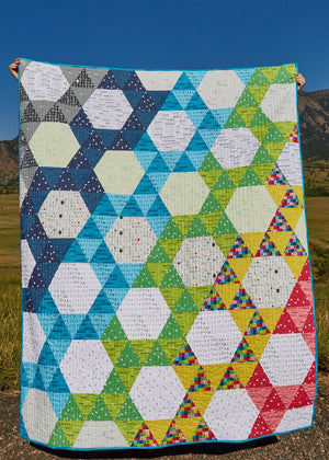 Wynkoop Court Quilt Pattern: Paper Pattern