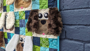 Puppy Kisses Quilt Pattern: Paper Pattern