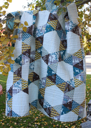Wynkoop Court Quilt Pattern: Paper Pattern