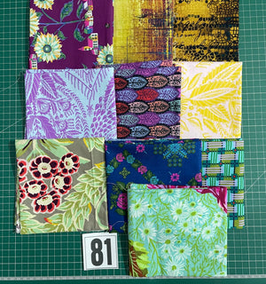 Mixed Designer Fat Quarter Bundle - 10 Metric Fat Quarters