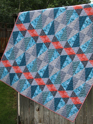Euclid Avenue Quilt Pattern: Paper Pattern