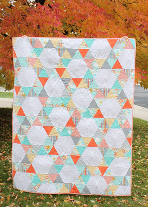 Wynkoop Court Quilt Pattern: Paper Pattern