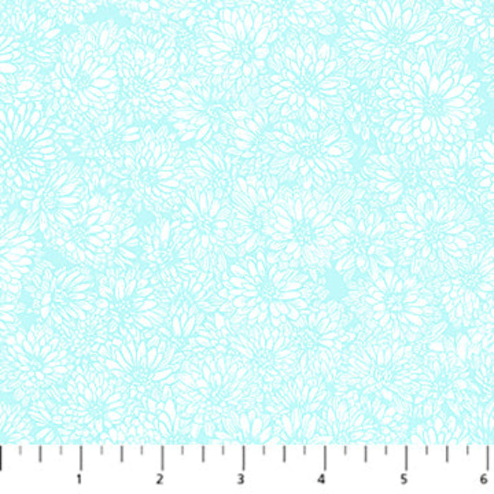 Indelible Soft AMT1002-62C Mums SWIM by Anna Maria Priced per 25 Cm.