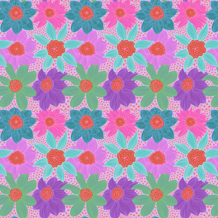 Jumpstart Stars and Stripes LAVENDER AMT132-84V by Anna Maria Priced per 25 Cm.
