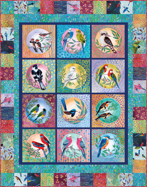 Birds of a Feather - Feathered Friends Quilt Kit