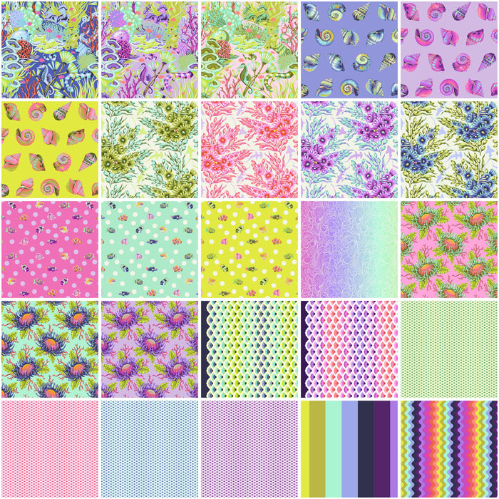 **Pre Order Floral Reef Half Metre Bundle (25 Fabrics) due to arrive April/May 2026