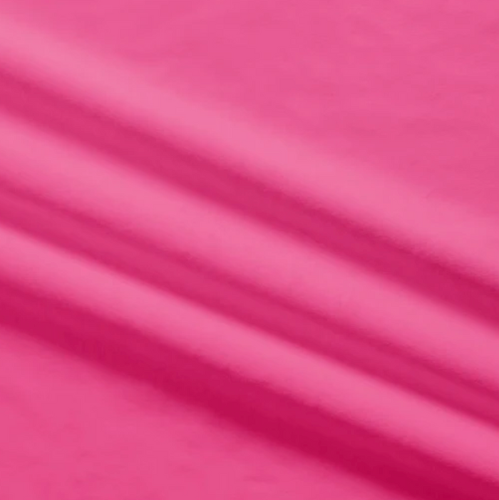 Solid Silky Minky Smooth HOT PINK 58"/60".Priced per 50cm